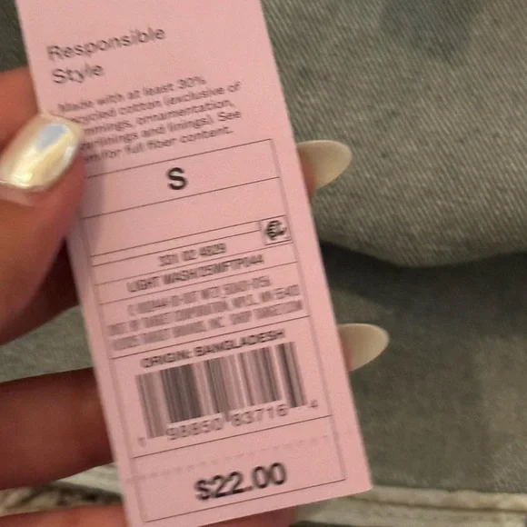 Denim Top - Picture 3 of 3